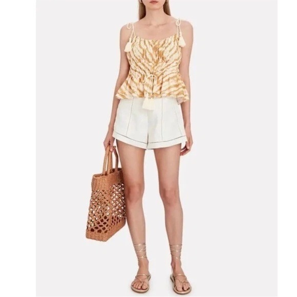 Ulla Johnson sand tie dye Rio top Size 2 - Picture 2 of 8